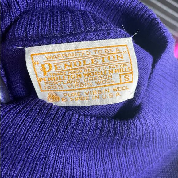 Deadstock Vintage Pendleton Wool Sweater - Picture 9 of 9